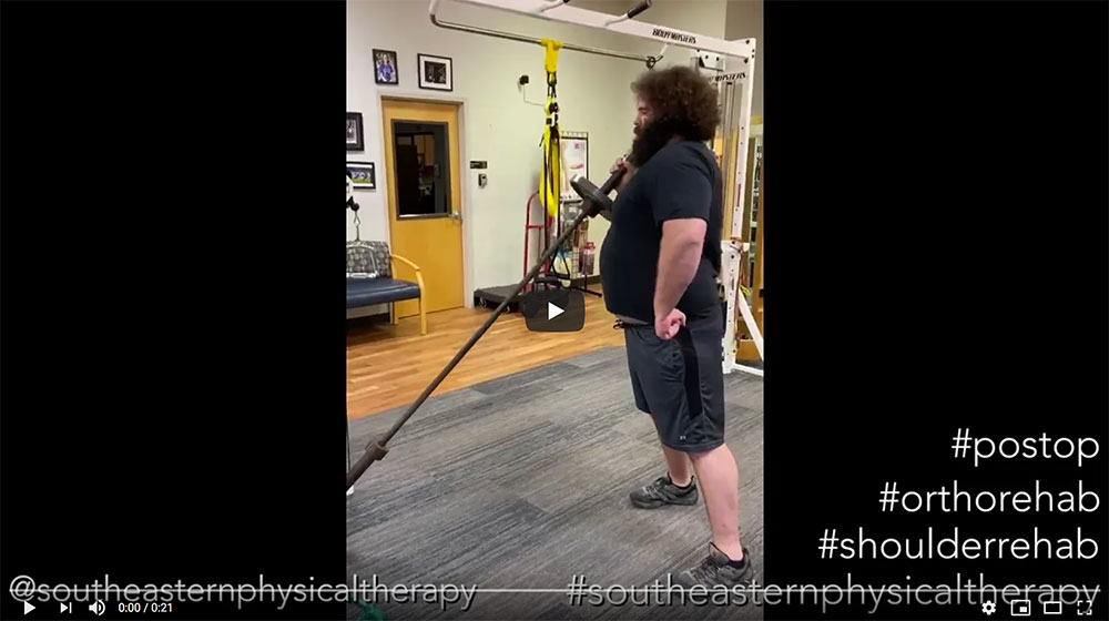 Landmine Press – Shoulder Rehab