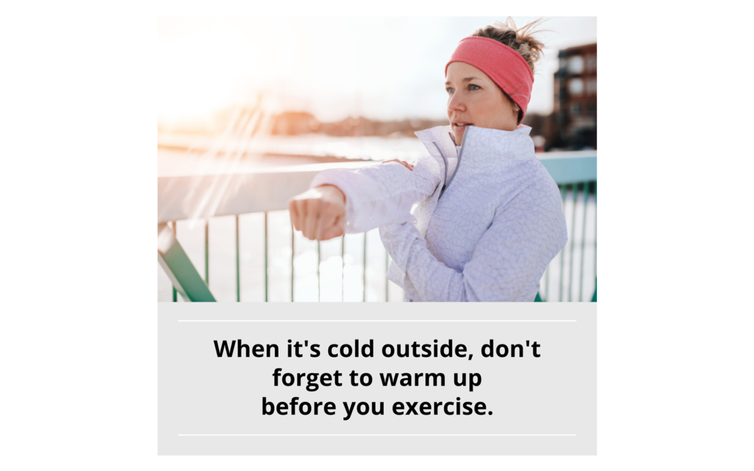 SEPTTM Physical Therapy Says: When the Weather Gets Cold, Don’t Forget to Warm Up!