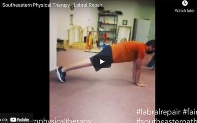 SEPT<sup>®</sup> Physical Therapy - Labral Repair