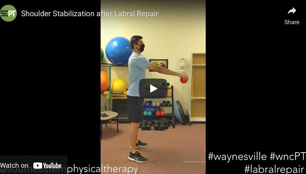 Shoulder Stabilization after Labral Repair