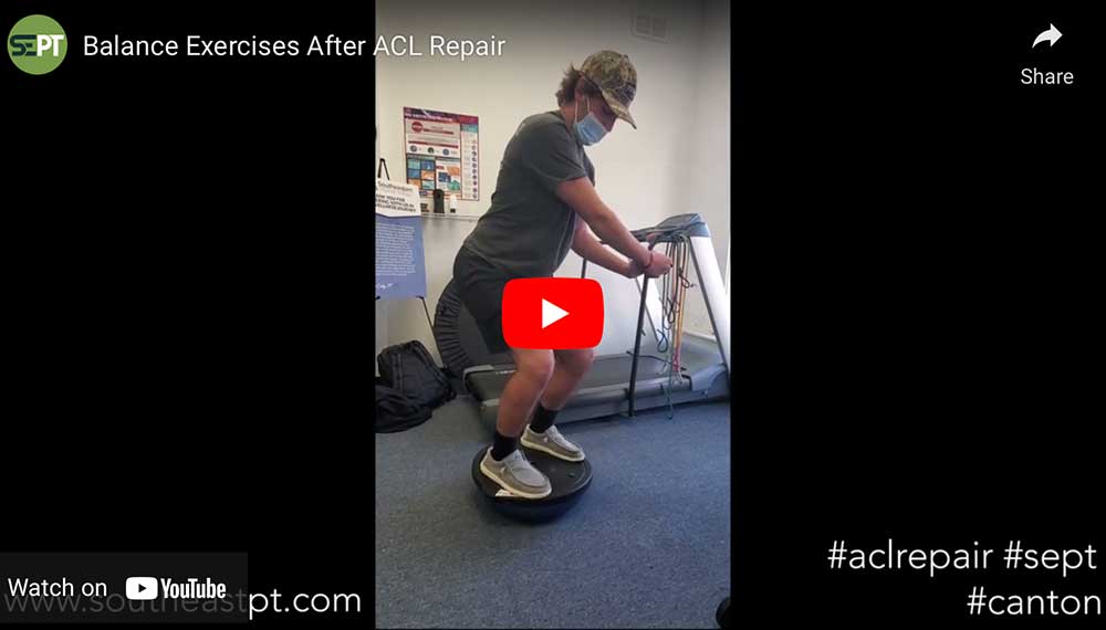 Balance Exercises After ACL Repair