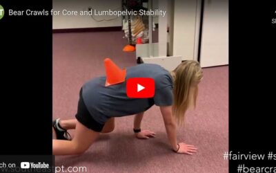 Bear Crawls for Core and Lumbopelvic Stability